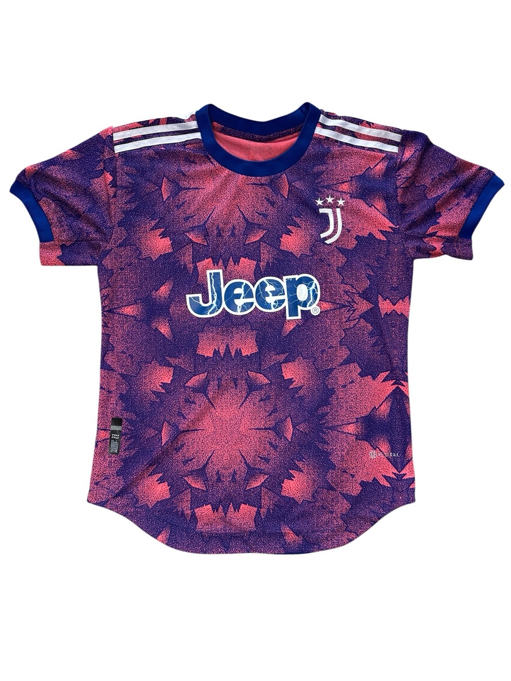 Juventus Kids' Purple & Pink Graphic Soccer Jersey - Jeep Sponsor